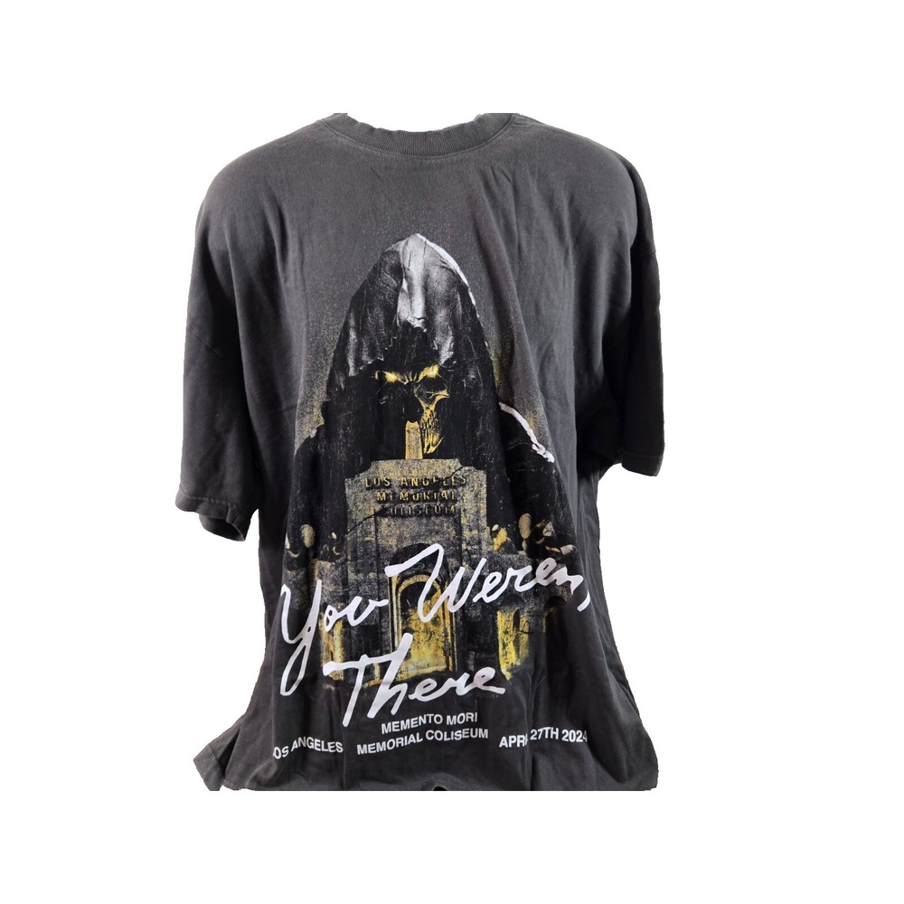 Darc Sport‎ Shirt Mens XL Black Memento Mori You Weren't There Los Angeles Men